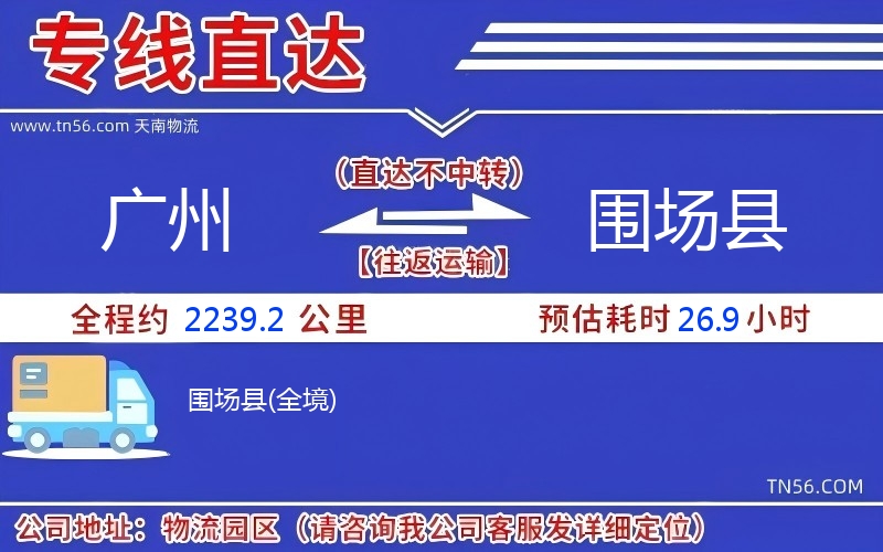 广州到围场县物流公司 广州到围场县物流公司